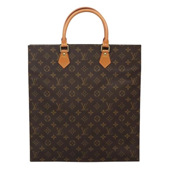 LOUIS VUITTON Monogram Sac Plat Hand Bag M51140 - Picture 2 of 16